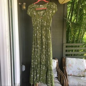 Jasse maxi green floral M